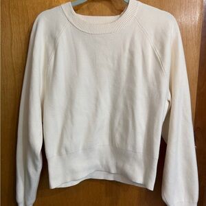 H&M Cream Crewneck Sweater